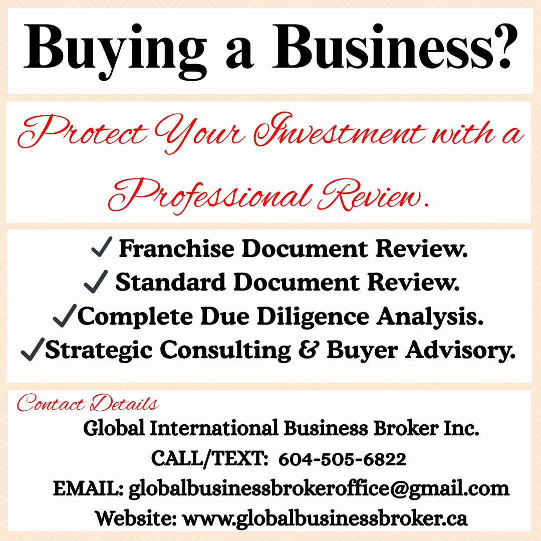 Buying a Business? Protect Your Investment with a Professional Review.